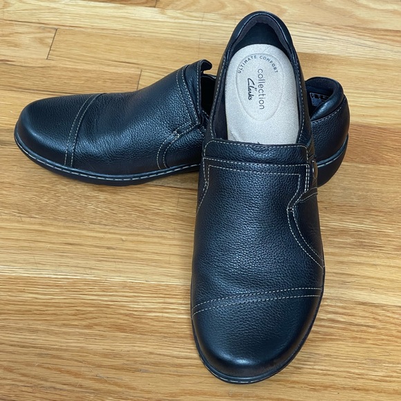 Clarks Loafers Black Size 11 - Picture 2 of 11